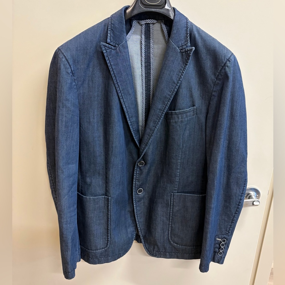 New Simons Dark Blue Coat